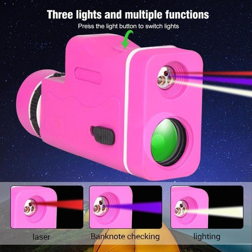 HD Monocular Telescope – 10x30 with Night Vision & LED