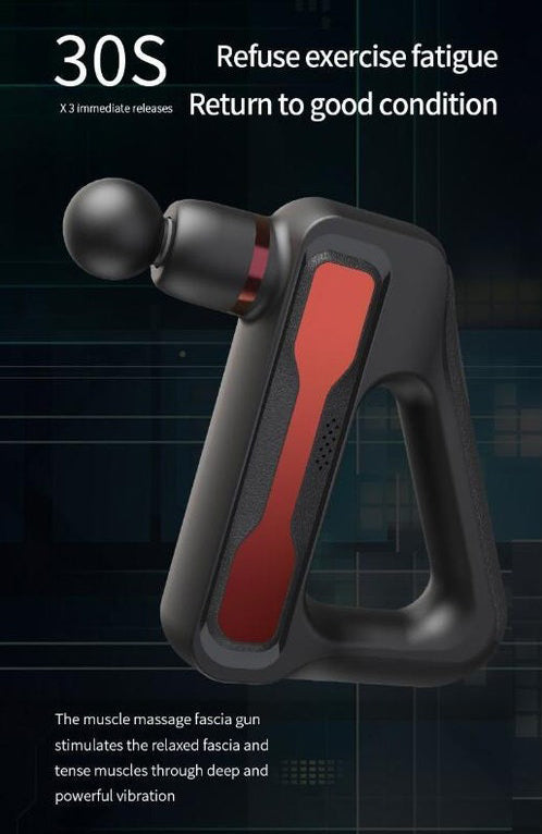 High-Frequency Massage Gun – 32-Speed Deep Tissue Fascia Massager for Neck Back & Muscles