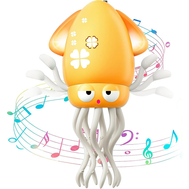 Smart Dancing Octopus Toy – Rechargeable Moving Squid with Sensor for Kids