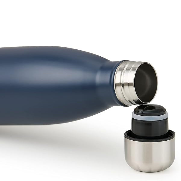 Insulated Stainless Steel Water Bottle 500ml – Keeps Drinks Hot or Cold for Hours