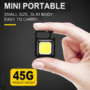 Mini LED Flashlight – Waterproof USB-C Rechargeable COB Keychain Torch 800LM