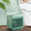 Portable USB Rechargeable Mini Air Conditioner– 3 Speeds Low Noise Cooling Fan for Home Office & Travel