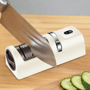 Electric Knife Sharpener – Rechargeable Portable Sharpening Tool with Whetstone