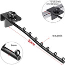 Adjustable Clothes Hanger Rack – Slim Sturdy No-Drill Wall Stand