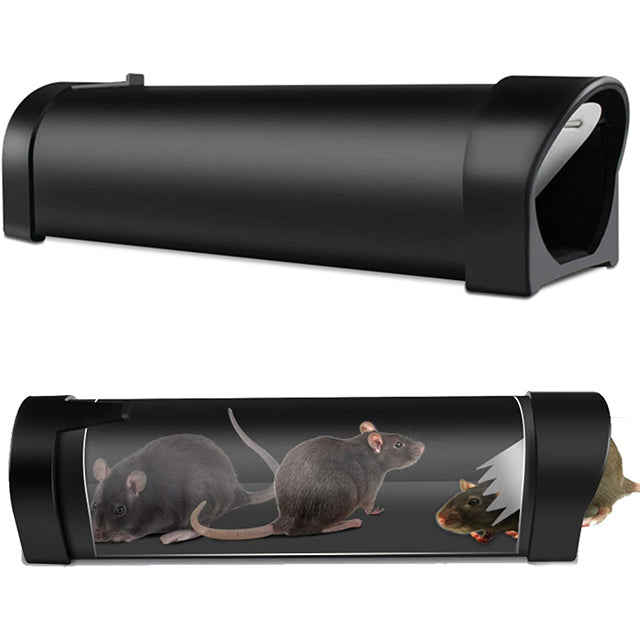 Plastic Rat Trap Cage – Self-Locking Bionic Pest Control Tool