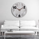 Modern Silent Wall Clock – Stylish Cutout Design for Every Room