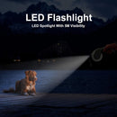 Retractable Dog Leash with LED Light – For Small & Medium Pets