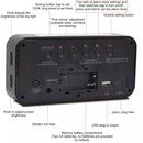 Vibrating Alarm Clock – Loud Bed Shaker Large Display for Heavy Sleepers & Hearing Impaired