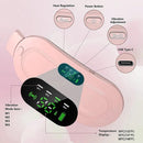 Smart Menstrual Heating Pad Belt – Vibrating Abdominal Massager for Waist & Period Pain Relief