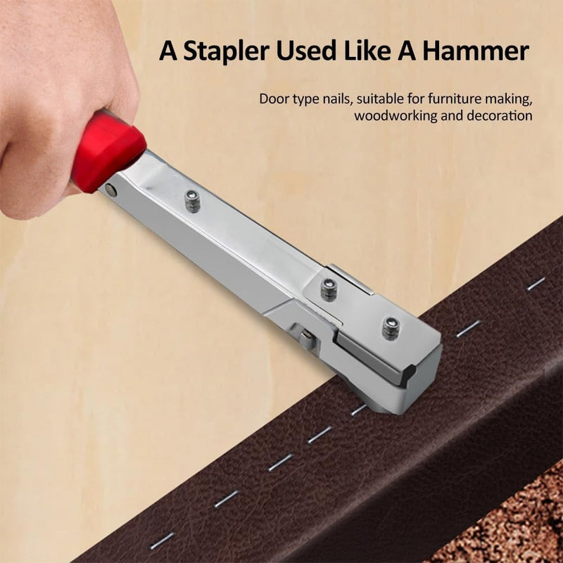 Hammer Tacker Staple Gun – Heavy-Duty Manual Stapler for Carpentry & Upholstery