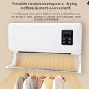 Wall-Mounted Heated Clothes Airer & Room Heater – 2-in-1 Drying & Cooling with Remote Control
