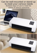 Wall-Mounted Heated Clothes Airer & Room Heater – 2-in-1 Drying & Cooling with Remote Control