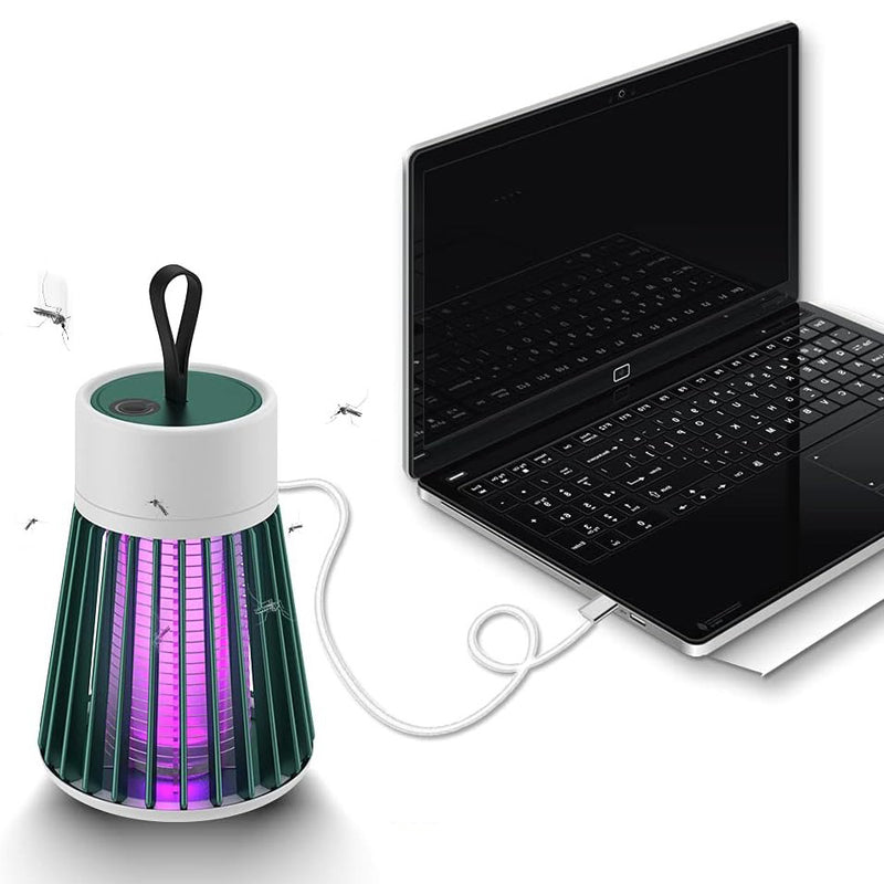 Rechargeable UV Mosquito Zapper - Portable Fly Repellent for Indoor & Outdoor Use