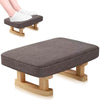 Modern Footstool – Pouffe with Removable Padded Seat Comfortable Foot Rest