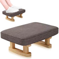 Modern Footstool – Pouffe with Removable Padded Seat Comfortable Foot Rest
