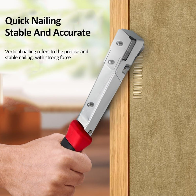 Hammer Tacker Staple Gun – Heavy-Duty Manual Stapler for Carpentry & Upholstery