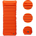 Ultralight Camping Air Mattress – Inflatable Sleeping Pad with Pump