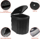 Portable Folding Camping Toilet – Lightweight Adjustable Porta Potty for Travel
