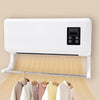 Wall-Mounted Heated Clothes Airer & Room Heater – 2-in-1 Drying & Cooling with Remote Control