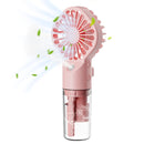 Portable Misting Handheld Fan – 4-Speed Cooling Fan with Water Tank for Indoor & Outdoor Use