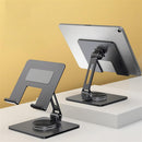 Universal 360° Phone Stand – Aluminum Alloy Desktop Holder with Charging Access & Anti-Slip Base