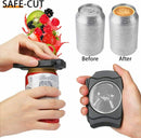 Beer & Soda Can Opener – Manual Top Cutter for Kitchen Bar & Portable Use