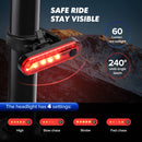 Ultra Bright USB Rechargeable Bike Light Set – Powerful Front Headlight & Rear Taillight