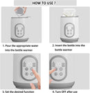 Baby Bottle Warmer – 8-in-1 Fast Heating Smart Temp Control & Food Defroster