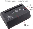 Mini Desktop Paper Shredder – Electric Cross-Cut Quiet & Compact