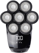 Men’s Electric Shaver Grooming Kit – Waterproof Bald Head Shaver with LED Display