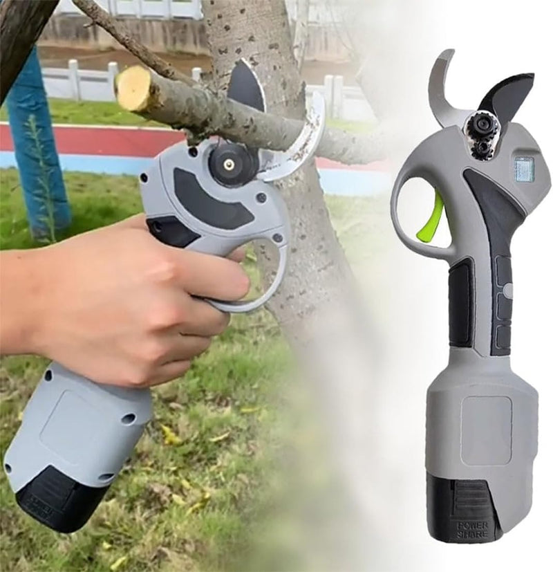 Electric Garden Pruning Shears – Brushless Cordless Secateurs with Battery & Charger