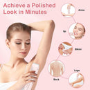 Dual Head Electric Lady Shaver – Waterproof Wet & Dry Hair Remover