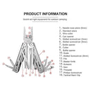 16-in-1 Multi-Tool Pliers – Compact Folding Tool for Camping DIY & Repairs