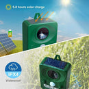 Ultrasonic Cat Repeller Outdoor – Motion Sensor Waterproof and Battery-Powered