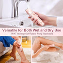 Dual Head Electric Lady Shaver – Waterproof Wet & Dry Hair Remover