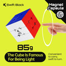3x3 Magnetic Speed Rubik's Cube – Fast Smooth Stickerless Puzzle with 48 Magnets