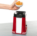 1200 Watts Electric Popcorn Machine – Retro Style with Measuring Cup & Removable Lid