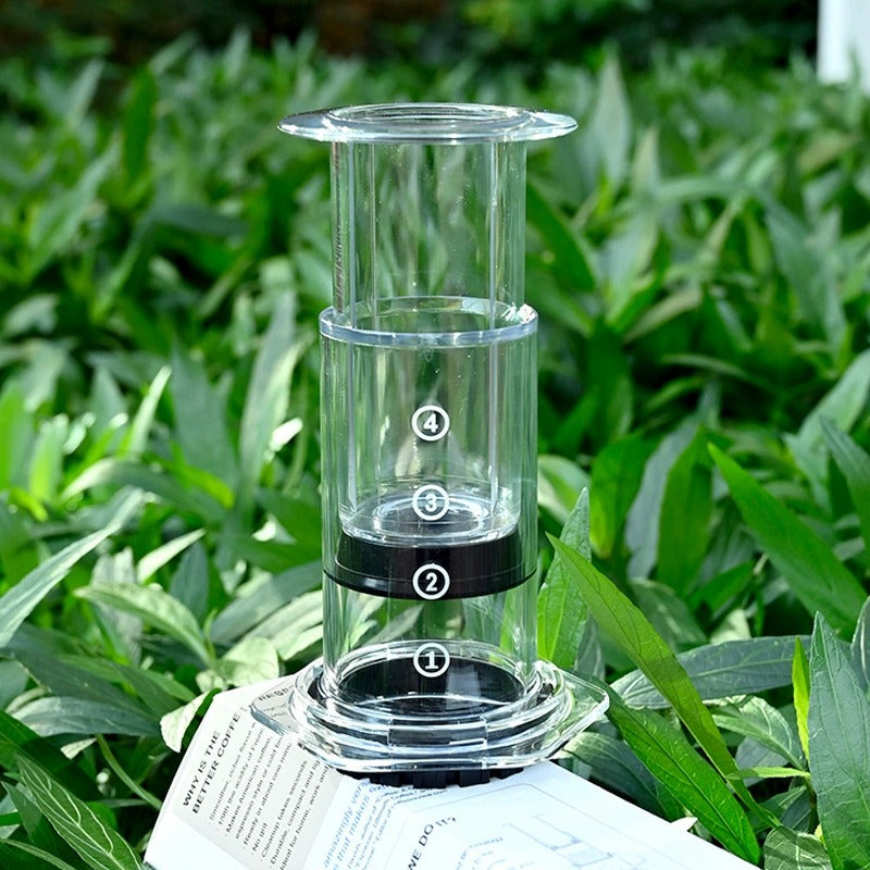 Coffee & Espresso Maker – Smooth Rich Coffee Without Bitterness – Brews 1-3 Cups