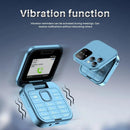 Unlocked Dual SIM Flip Phone – Compact Mobile with Easy-to-Read Display Perfect for Seniors