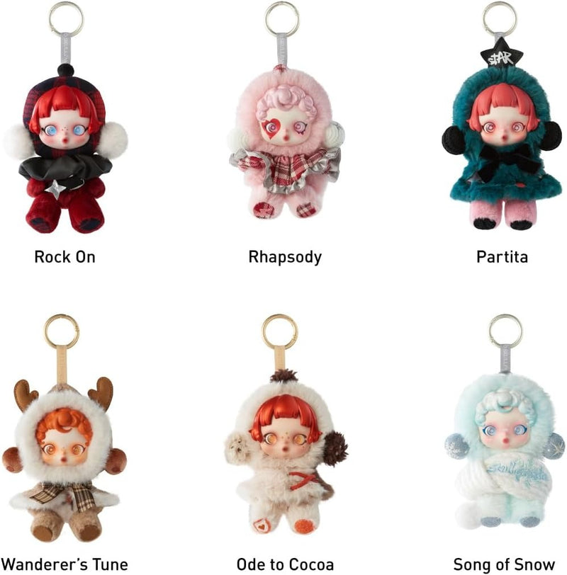 POP MART SKULLPANDA Winter Symphony Series – Collectible Plush Figure Blind Box