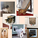 Weatherproof Pet Door – Wall-Mounted Cat & Dog Flap Easy to Install