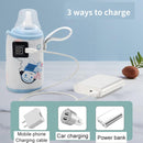 Portable Baby Bottle Warmer – 3 Warming Levels for Travel & Home Use