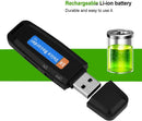 Spy USB Drive - 32GB Audio Voice Recorder