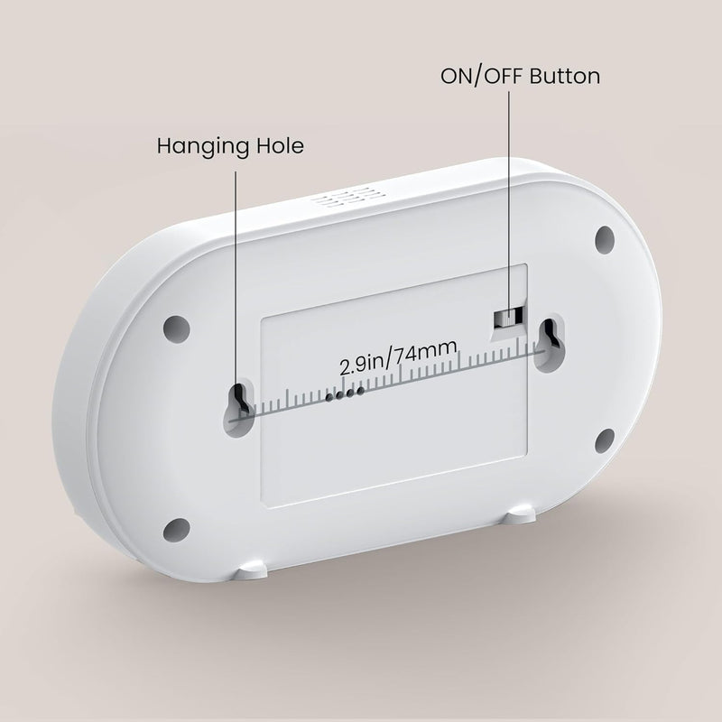 Carbon Monoxide Detector – 10-Year Battery CO Alarm with LCD