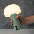 Rechargeable Mushroom Table Lamp – Waterproof with Touch-Dimmable LED Light