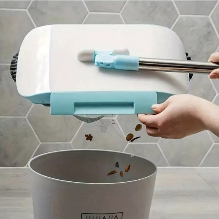 3-in-1 Hand Push Sweeper – Rotating Floor Mop & Duster for Home and Kitchen