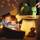 Dinosaur Kids Alarm Clock – Rechargeable with Night Light Snooze & 6 Alarms