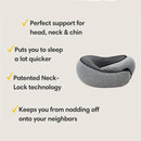 Memory Foam Travel Pillow - 360 Ergonomic Neck Support