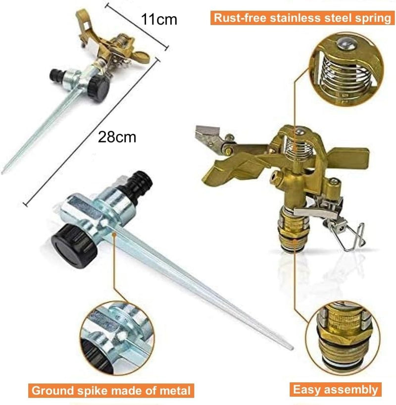 Metal Lawn Impact Sprinkler