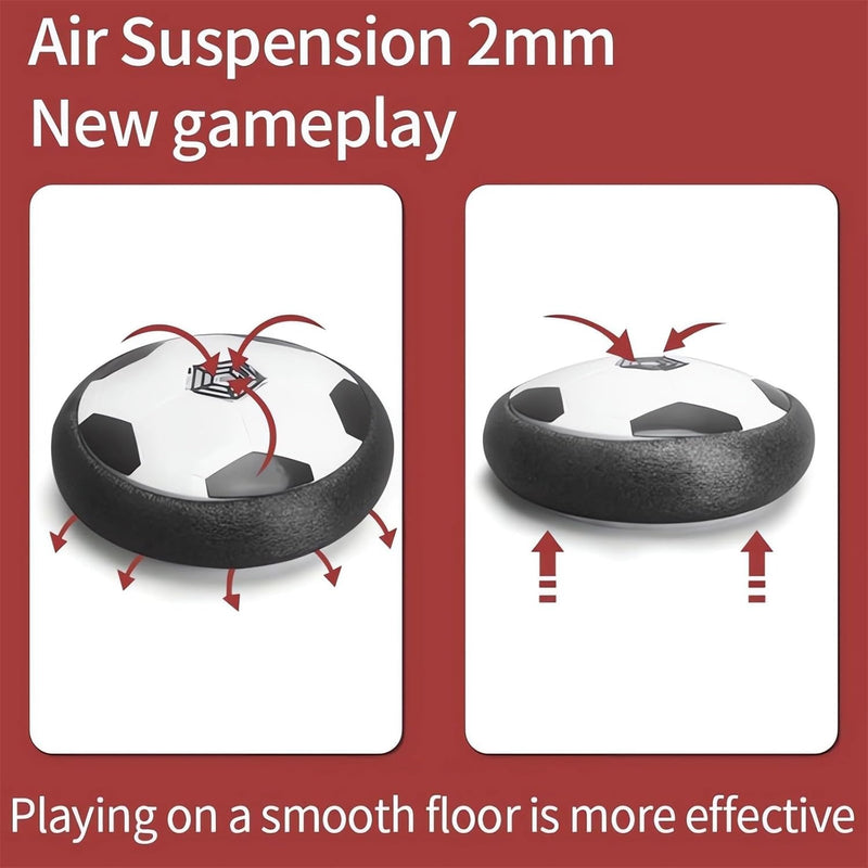 Rechargeable Active Gliding Disc Dog Toy – Interactive Hover Football Ball with Cool Lights & Music